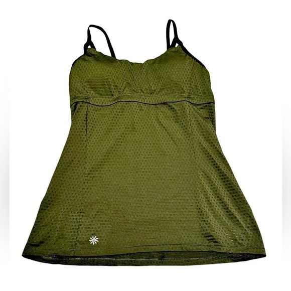 Women’s Athleta Tank Top Size Small Olive Green - Picture 4 of 4